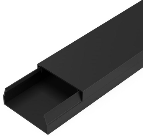 Кабель-канал Промрукав 40x16мм (2000мм) черный (уп. 30м.) картинка